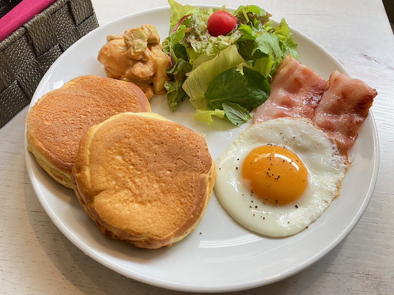 平日のみのお得なブランチパンケーキ